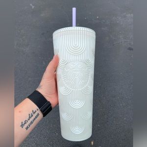 Starbucks Venti Opal Shell Tumbler